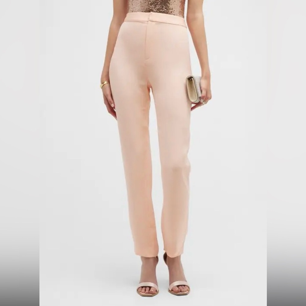 🧡 NWT $1295 RRP Bach Mai Peach pants silk